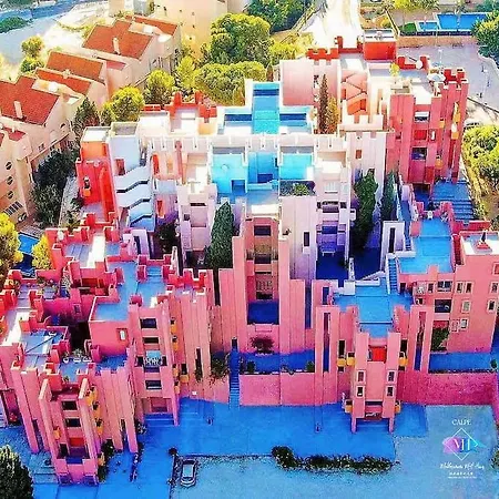 Apartment Muralla Roja/king Suite/sea/3 Wow Balcony/sky Pool *